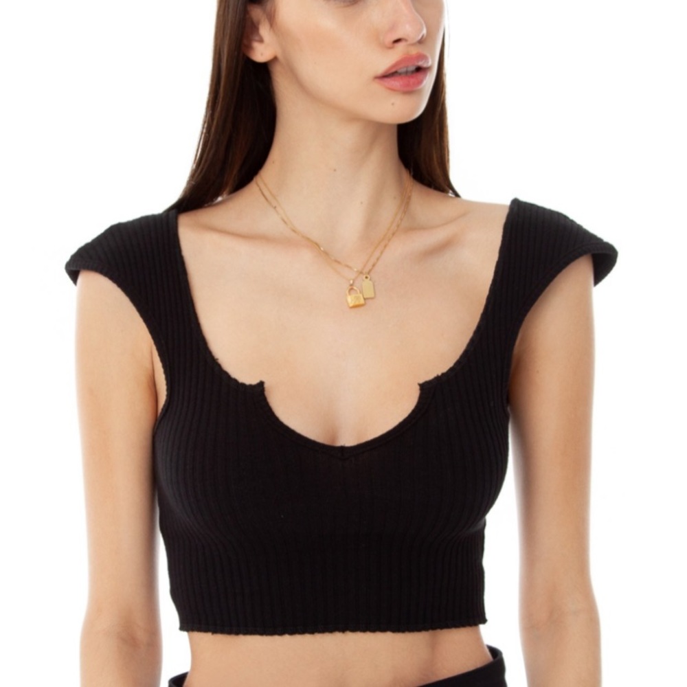 Are You Am I Black Tank